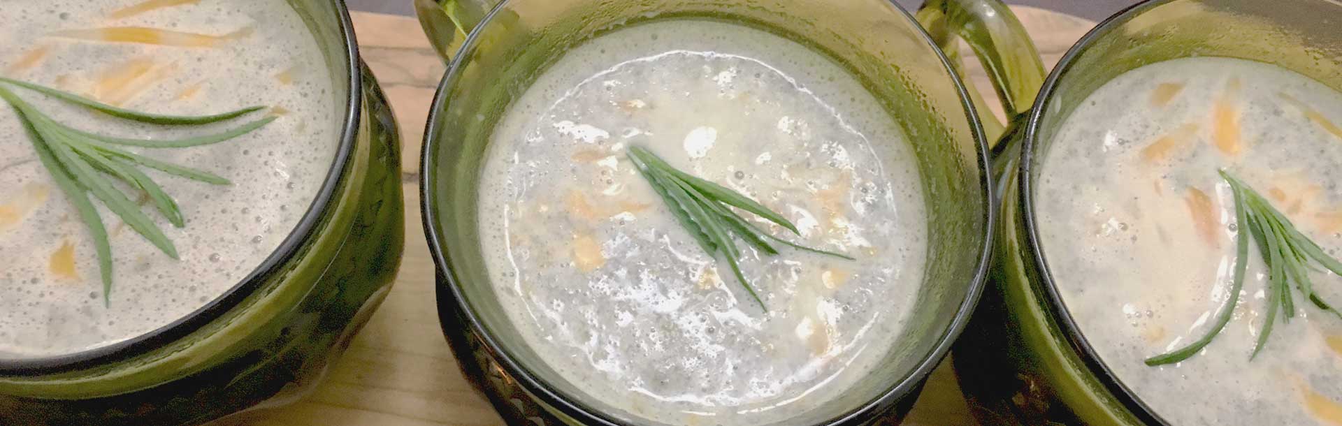 corn smut soup / huitlacoche