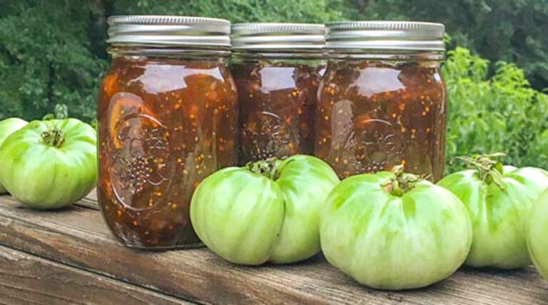 recipe: green tomato marmalade