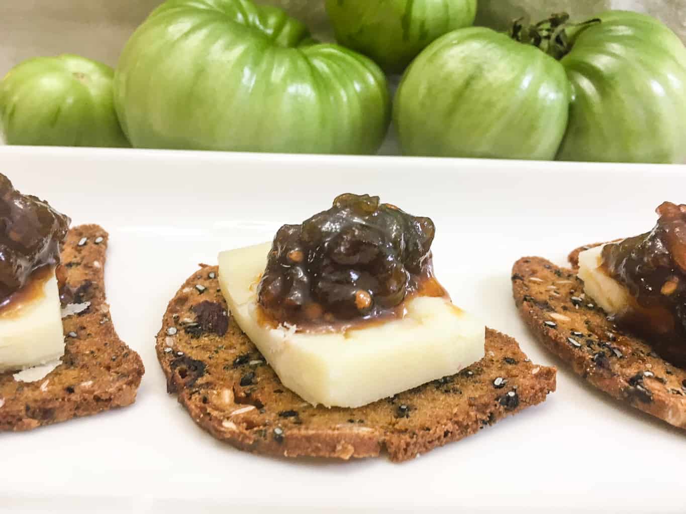 Recipe Green tomato marmalade with smoked paprika & brandy Tyrant Farms