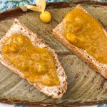 ground cherry preserves recipe (Physalis pruinosa)