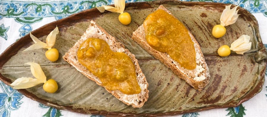 recipe: groundcherry preserves