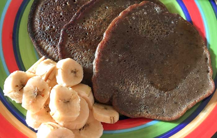 Cherokee acorn griddle cakes