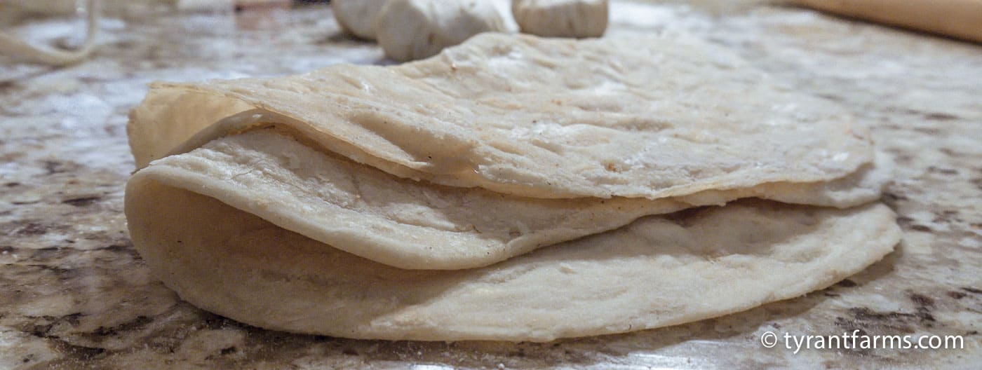recipe: authentic flour tortillas