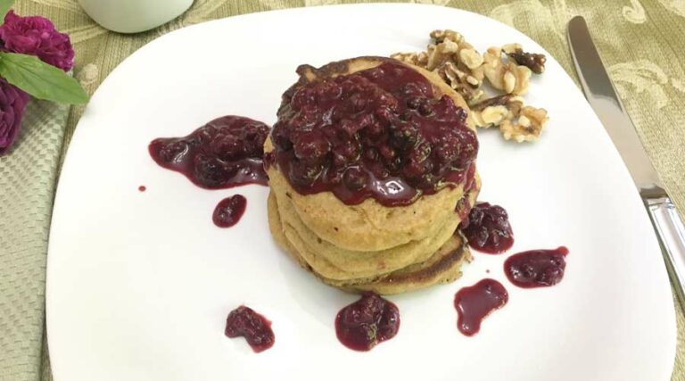 fluffy whole wheat milk kefir pancake recipe