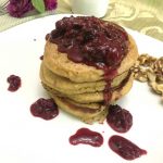 fluffy whole wheat pancake recipe with milk kefir and duck eggs
