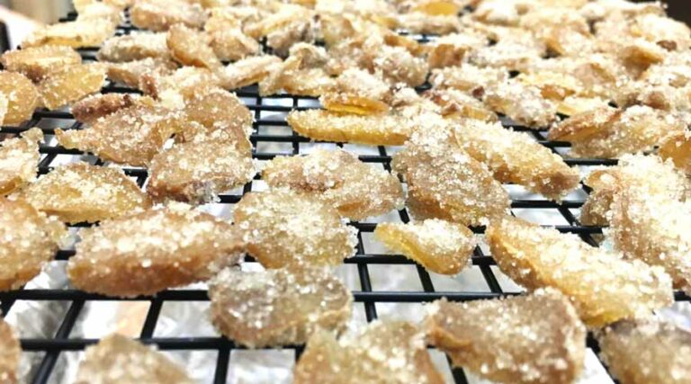 recipe: chewy ginger candy