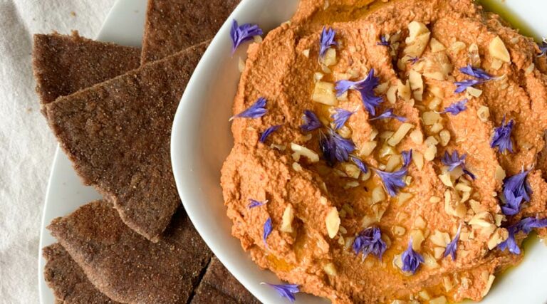recipe: muhamara roasted red pepper dip