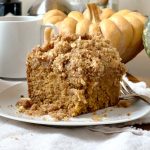 Recipe: fall harvest coffee cake with pumpkins, apples, and walnuts