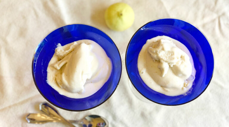 recipe: homemade guava lemon ice cream