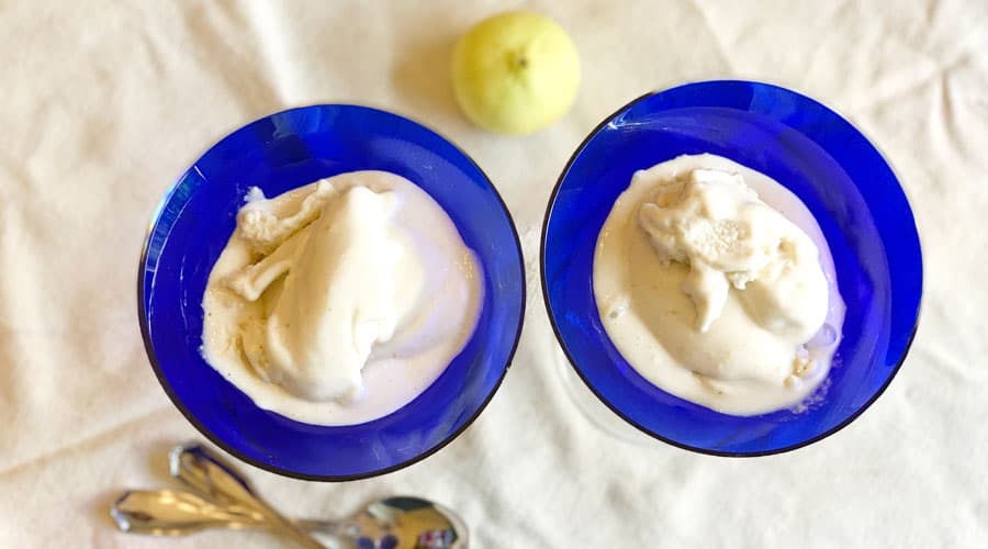 recipe: homemade guava lemon ice cream