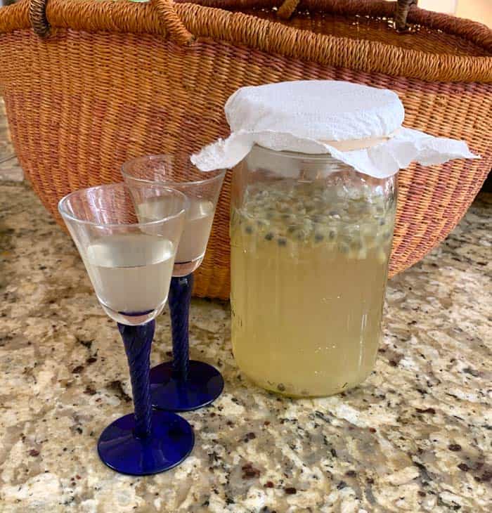 maypop recipe, passion fruit recipe, passiflora incarnata recipe, passion fruit cordial, passion fruit fermentation