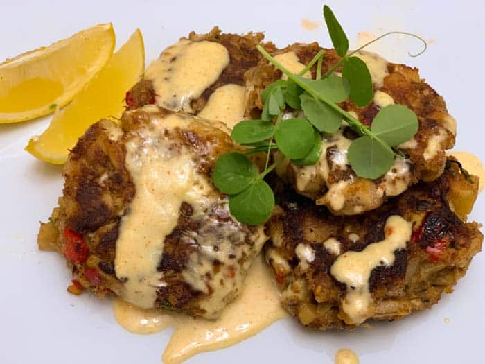Lion's mane mushroom crabcake recipe