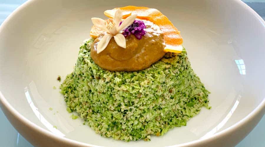 broccoli mash recipe with miso citrus dressing