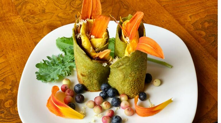 savory garden green crepe recipe