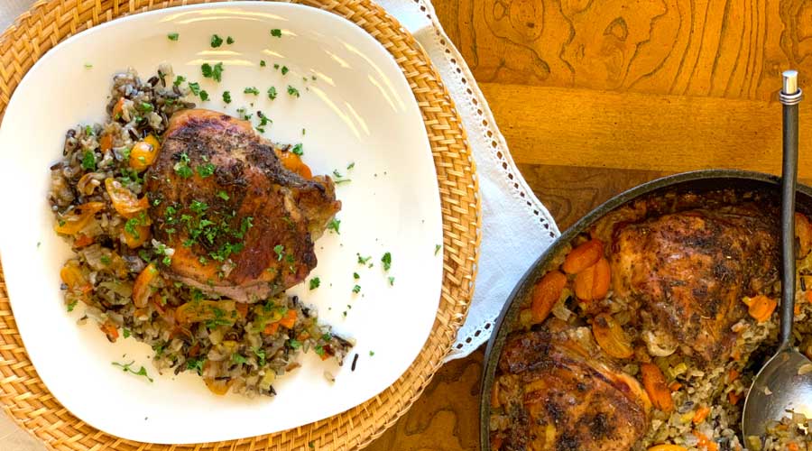 recipe: one-pot roasted turkey with kumquats