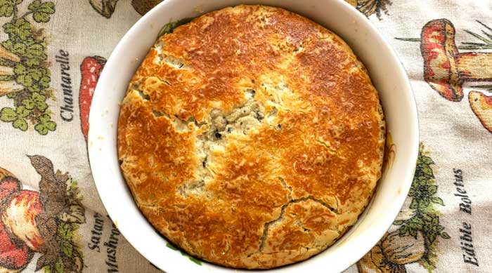 black trumpet souffle