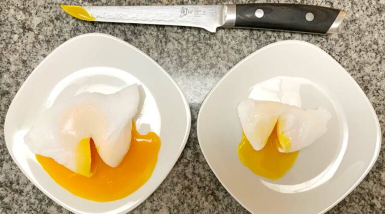 how to poach duck and goose eggs - recipe