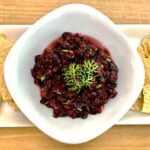 Recipe: Serviceberry salsa with cilantro berries / green coriander