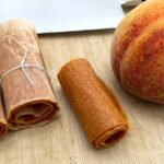 Peach fruit leather recipe - "peach pie" flavor
