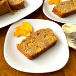Peach quick bread or peach breakfast bread recipe