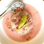 Hibiscus coconut rice dessert recipe made with Carolina Gold rice.