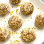 Persimmon balls recipe made from dehydrated persimmons.
