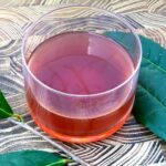 Fermented tea made from Tea Camellia (Camellia sinensis) and hibiscus roselle.