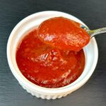 Crabapple butter recipe sweetened with maple syrup