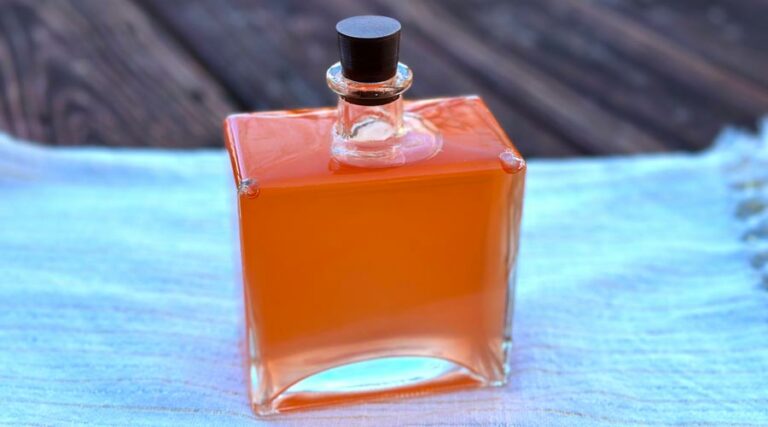 Recipe: Rose flower vinegar - how to make a living probiotic vinegar from edible flowers