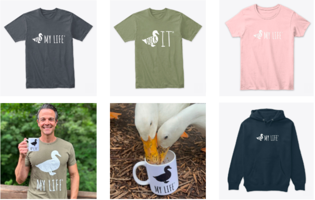 duck my life merch