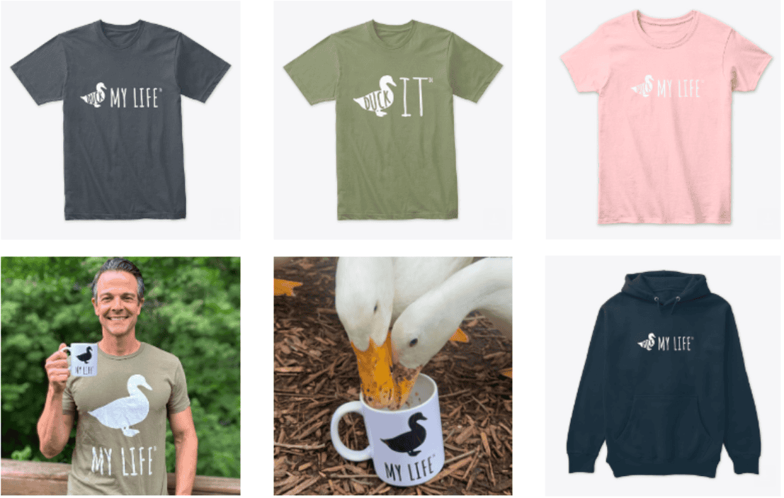 duck my life merch