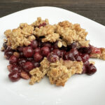 serviceberry crumble recipe