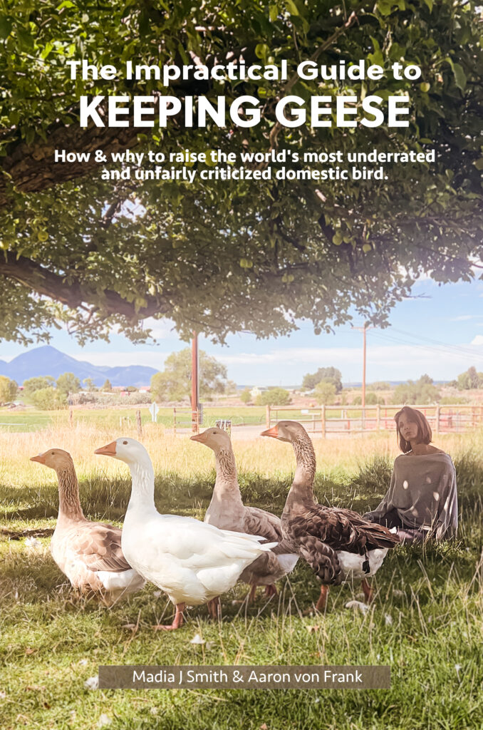 The Impractical Guide to Raising Geese, a book by MJ Smith and Aaron von Frank