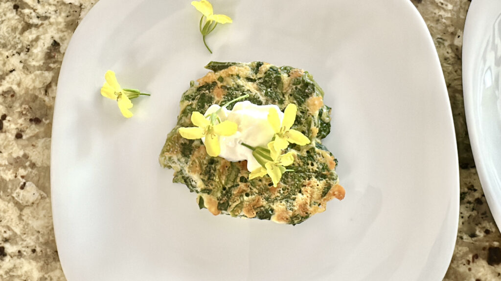 pokeweed fritter recipe